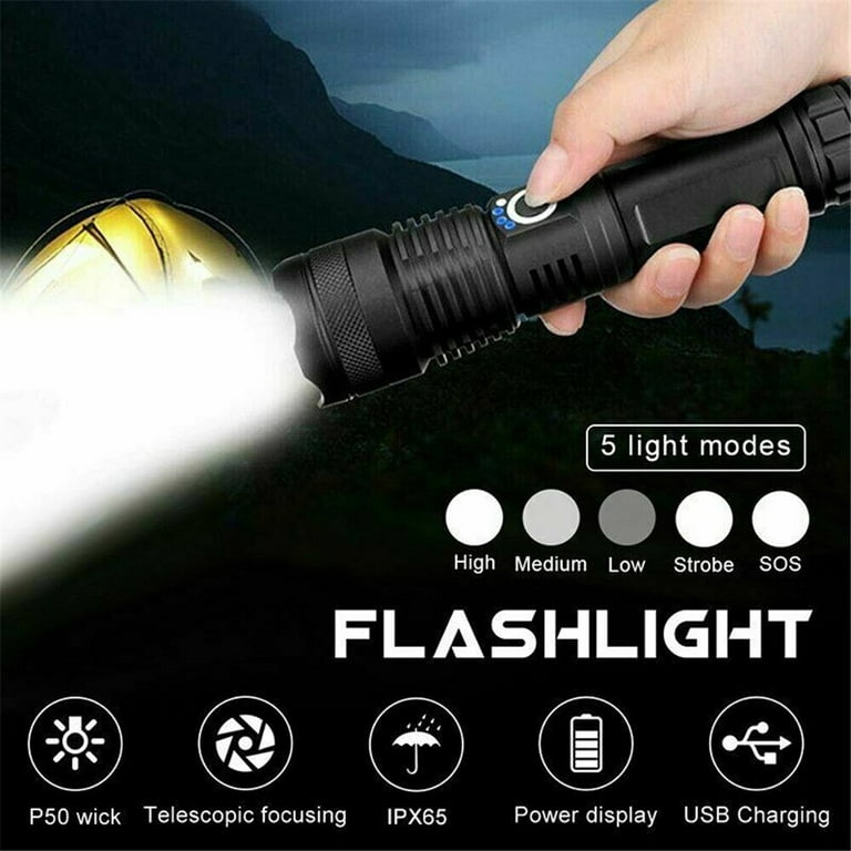 High Power LED Powerful Flashlight