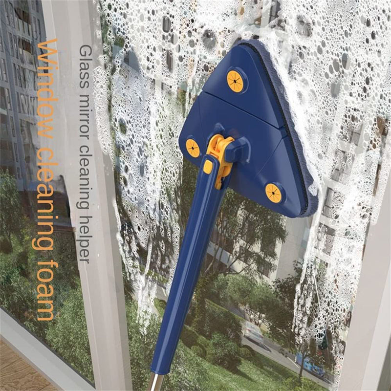 Triangular cleaning Mop 360 degree adjustable