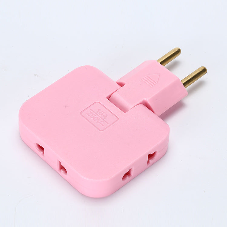 Extension Plug 3 In 1 Adaptor 180 Degree Rotation