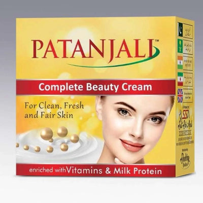 Patanjali Indian Skin Whitening Beauty Cream + Soap (2 in 1 Package) Self Made Formula