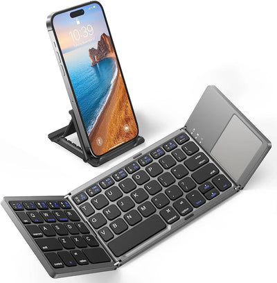 FOLDING KEYBOARD WITH TOUCHPAD